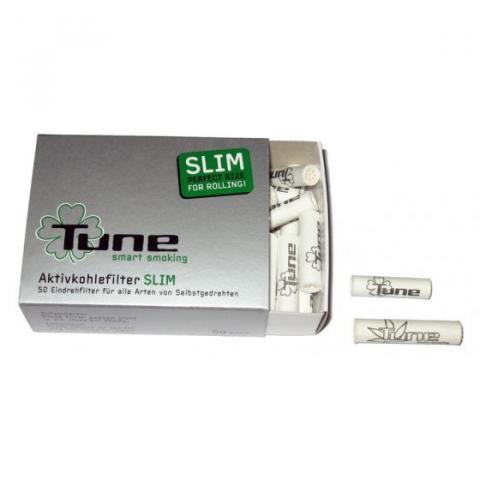 Tune actiTube Aktivkohle Filter Slim 7mm 2x50 Stück 