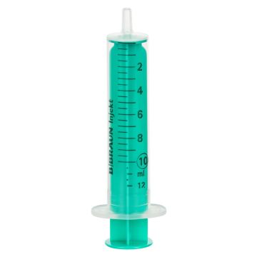 Einmal-Spritze 10 ml, INJEKT 2-teilig, Luer-Anschluss 