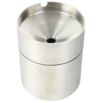 Auto Aschenbecher chrom