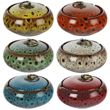 Keramik Aschenbecher Oriental, Assortiert