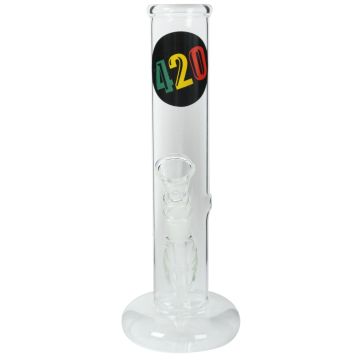 Glasbong Fourtwenty, clear 30cm
