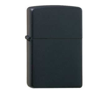 Zippo Feuerzeug Chrome Black Matte