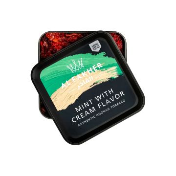 Al Fakher Shisha Tabak - Mint with Cream 200g
