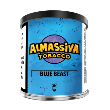 Al Massiva Shisha Tabak - Blue Beast 200g