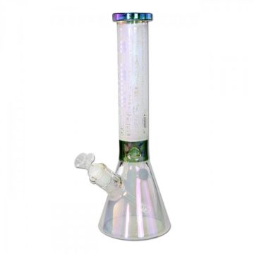Blaze Sphinx Beaker Bong Ice Rainbow Grün, 36cm