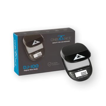 On Balance DJ-100 Waage, schwarz - 100g x 0.01g