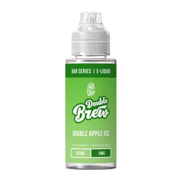 Double Brew Double Apple Ice - 100ml - Shortfill