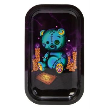 Rolling Tray V-Syndicate,  Scary Bear, 27 x 16 x 1cm