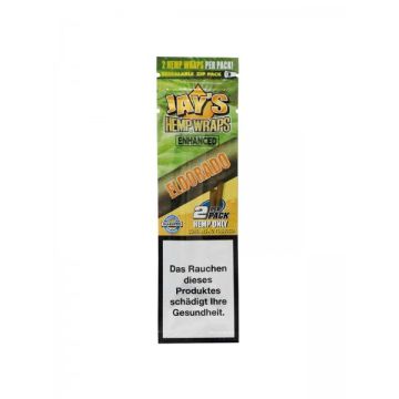 Jays Hemp Wraps - Eldorado mit Terpene (2er) 