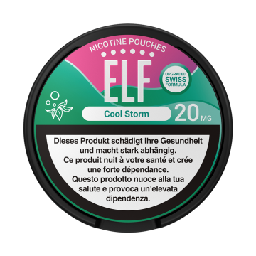 ELF Nicotine Pouches Cool Storm, 20mg