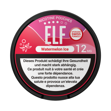 ELF Nicotine Pouches Watermelon ICE, 12mg 