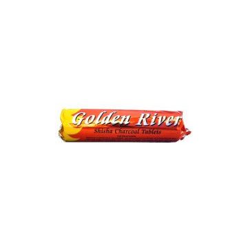 Shishakohle Golden River Yellow ca. 33mm