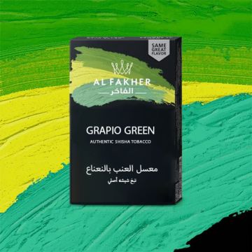 Al Fakher Shisha Tabak - Grape Mint 50g