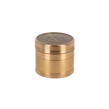 Grinder Aluminium Shiny Top, gold, 4tlg.