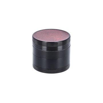 Grinder Aluminium Shiny Top, schwarz, 4tlg.