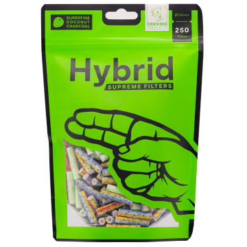 250er Bag Hybrid Supreme AktivkohlefilterBunt - 6.4mm 