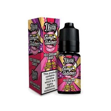 Doozy Temptations - Ice Cream Cake - 10ml Salt Nic - 10mg