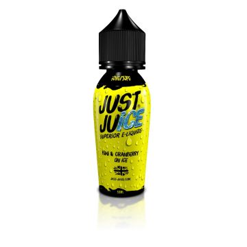 Just Juice Iconic- KIWI & CRANBERRY ON ICE - 50ml - Shortfill
