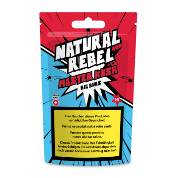 Natural Rebel CBD Big Buds, Master Kush 5g