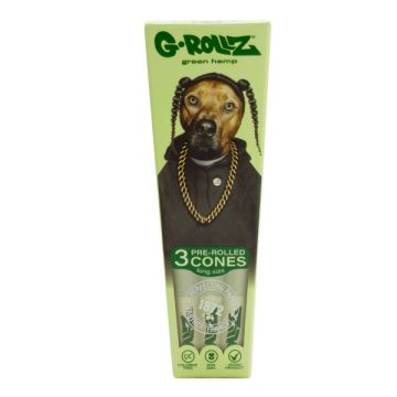 G-Rollz Prerolled Cones, Doggo, King Size, 3 Stk., Assort.
