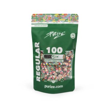 Purize Regular Aktivkohlefilter, all color - 100Stk.