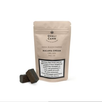 Qualicann CBD Hash - Malana Cream 5.5g