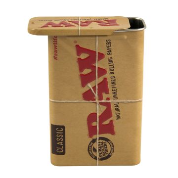 RAW Tin Slide, Aufbewahrungsbox mit Schiebedeckel 