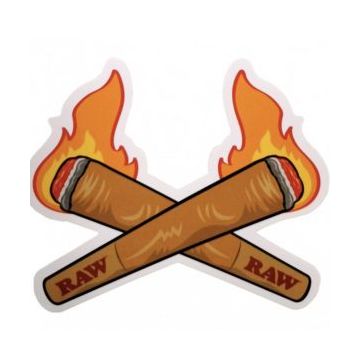 RAW CROSSING CONES Sticker, 1 Stk. 