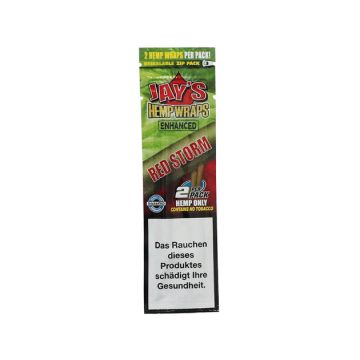 Jays Hemp Wraps - Red Storm mit Terpene (2er)