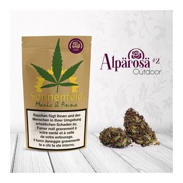 Sonnenfeld CBD, Blüten - Alpärosä, 13g