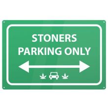 Blechschild Stoner Parking, 30 x 20cm