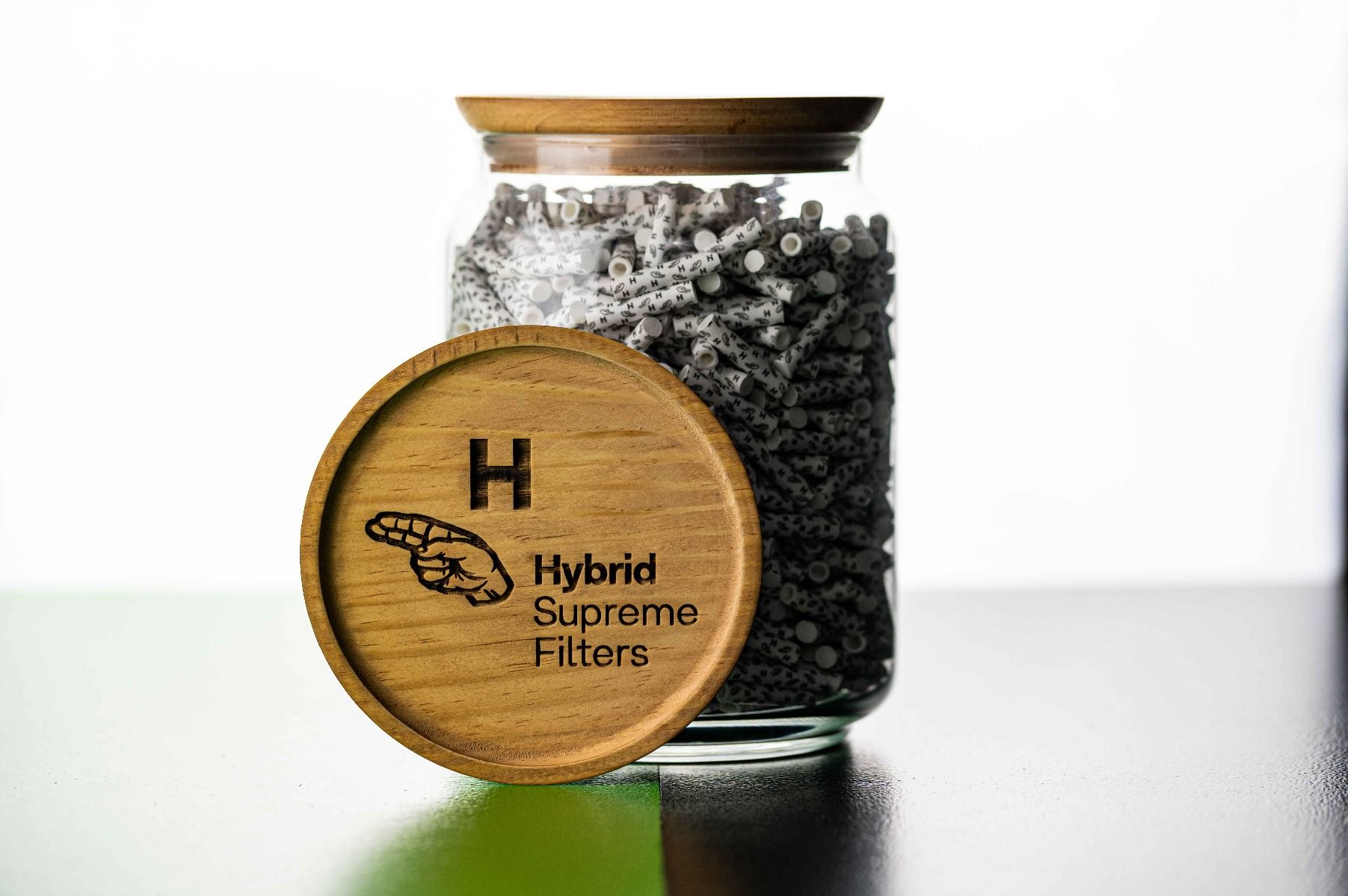 Hybrid Supreme Aktivkohlefilter1000er Glas - 6.4mm ✓ kaufen