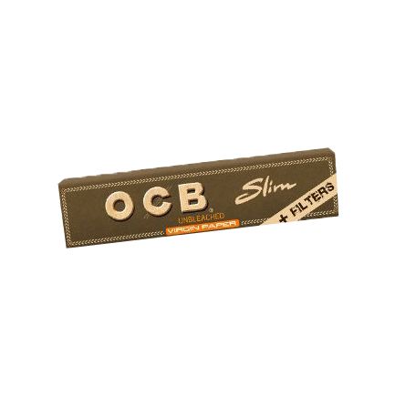 OCB Slim Virgin Unbleached + 32 Filter ✓ kaufen