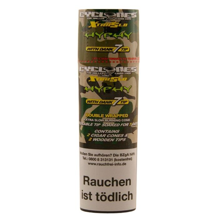 Cyclones XTRA Hyphy Blunts mit Holzfilter (2-er)