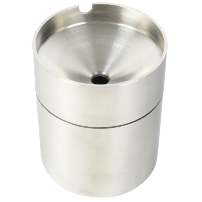Auto Aschenbecher chrom