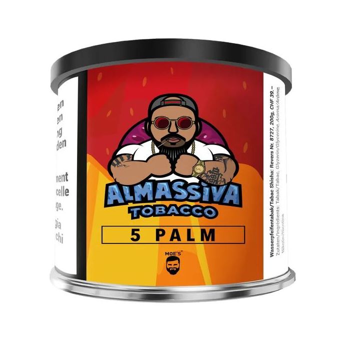 Al Massiva Shisha Tabak - 5 Palm 200g