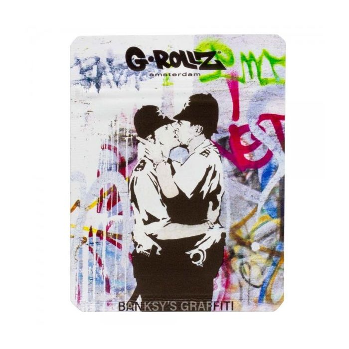 1x G-Rollz Alugrip, BANKSY Cop on Cop, 65 x 85mm