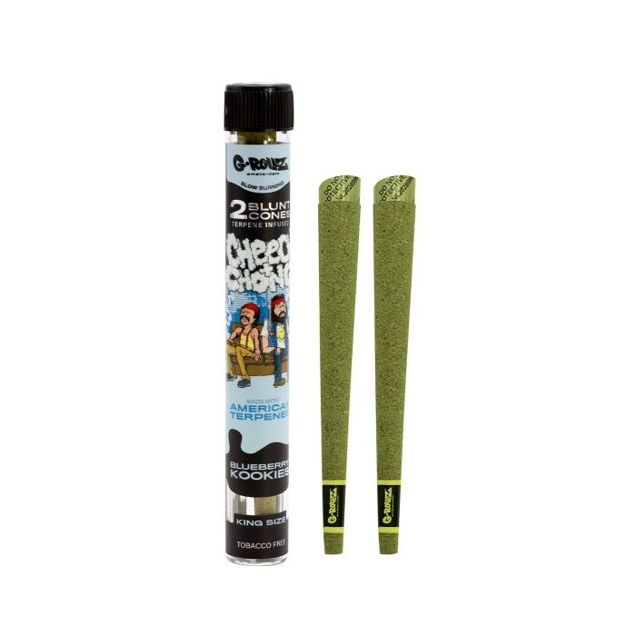G-Rollz Prerolled Cones Terpenten Infusion,  Blueberry Kookies, 2 Stk