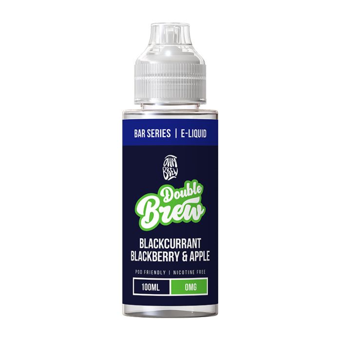 Double Brew Blackcurrant Blackberry & Apple - 100ml - Shortfill