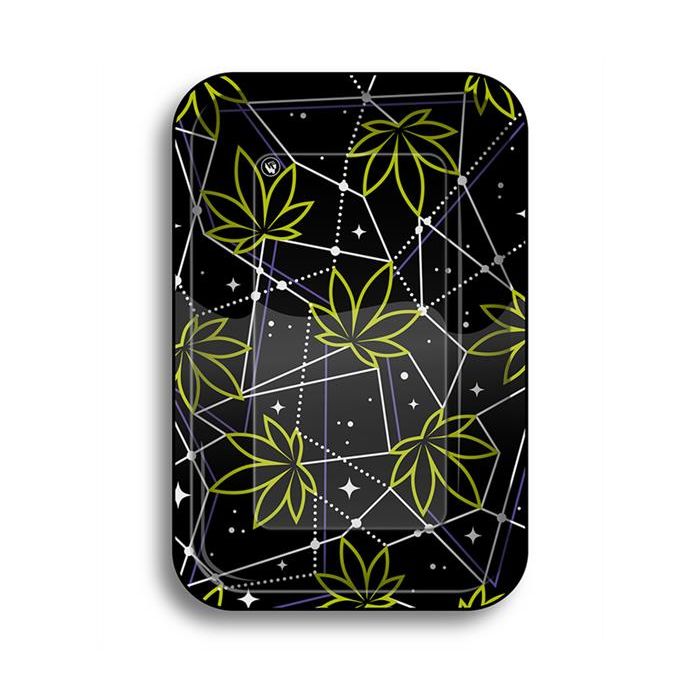 Rolling Tray, Weed in Space, 27.5 x 17.5cm 