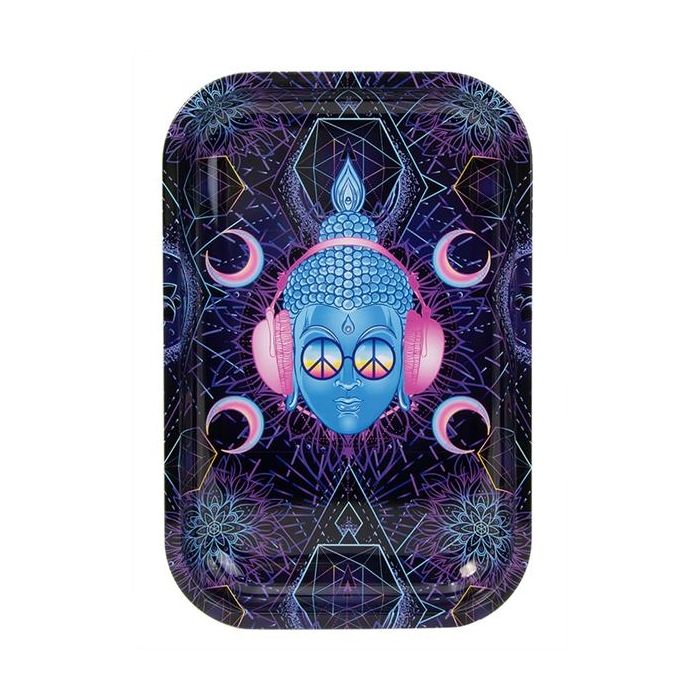 Rolling Tray, DJ Buddha, 28.5 x 18.5cm 
