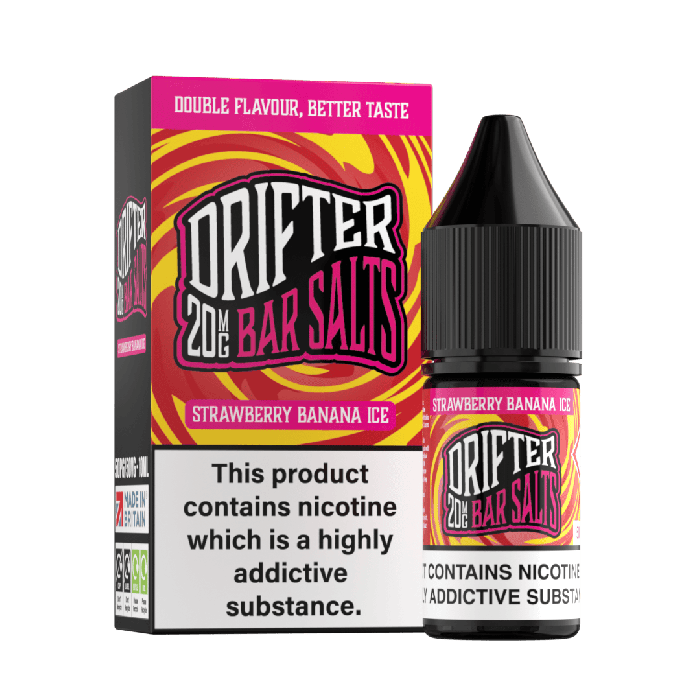 Drifter Bar Salts - Strawberry Banana Ice 20mg/ml - 10ml