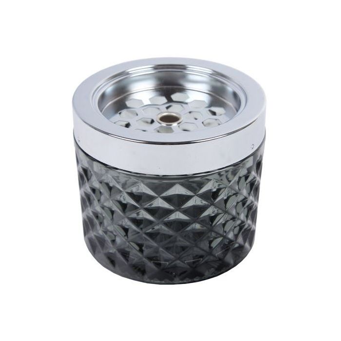 Glas Aschenbecher Windy - Clear Black