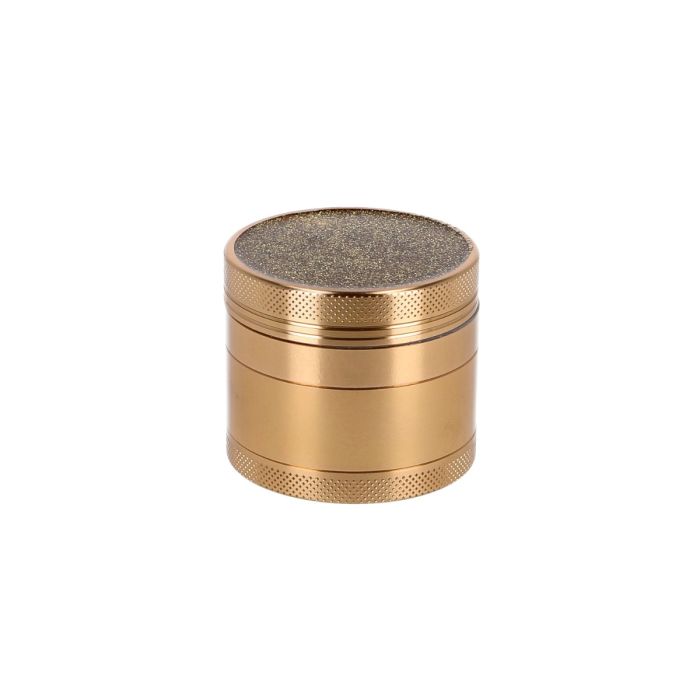 Grinder Aluminium Shiny Top, gold, 4tlg.