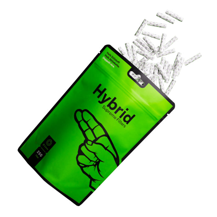 250er Bag Hybrid Supreme Aktivkohlefilter - 6.4mm 