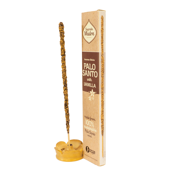 Sagrada Madre  Räucherstäbchen Palo Santo & Vanille