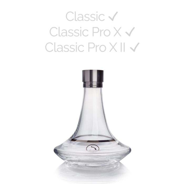 Steamulation Pro X II + III Bowl Clear mit Verschluss 
