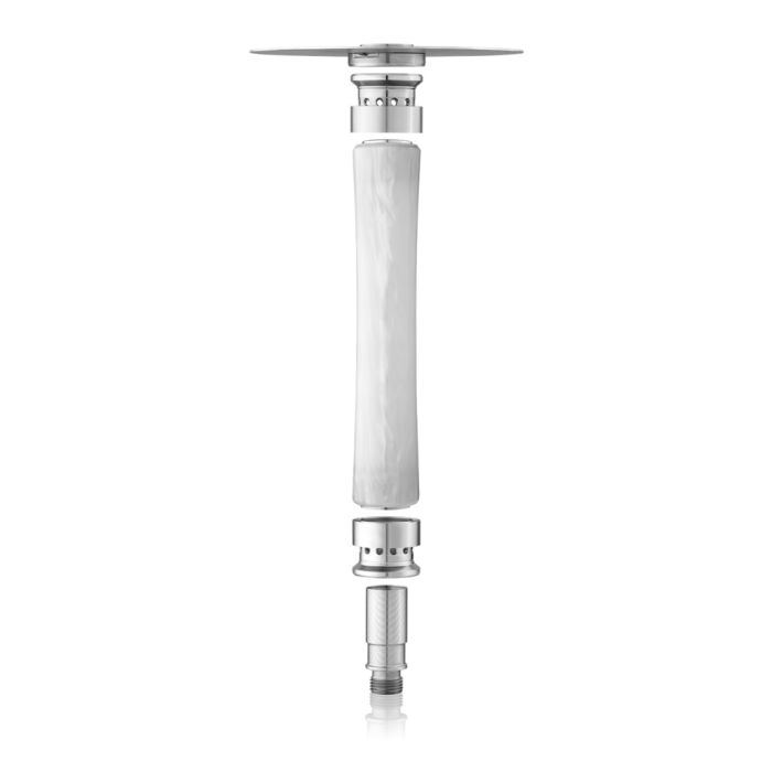 Steamulation Blow Off + Set Medium für Pro X Prime - Epoxid Marble White