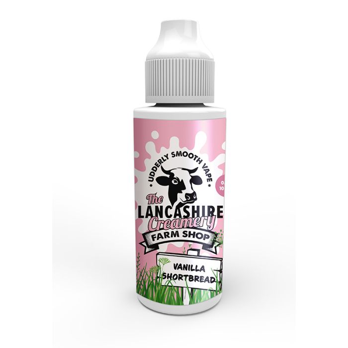 The Lancashire Creamery - Farm Shop - Vanilla Shortbread - 100ml - Shortfill